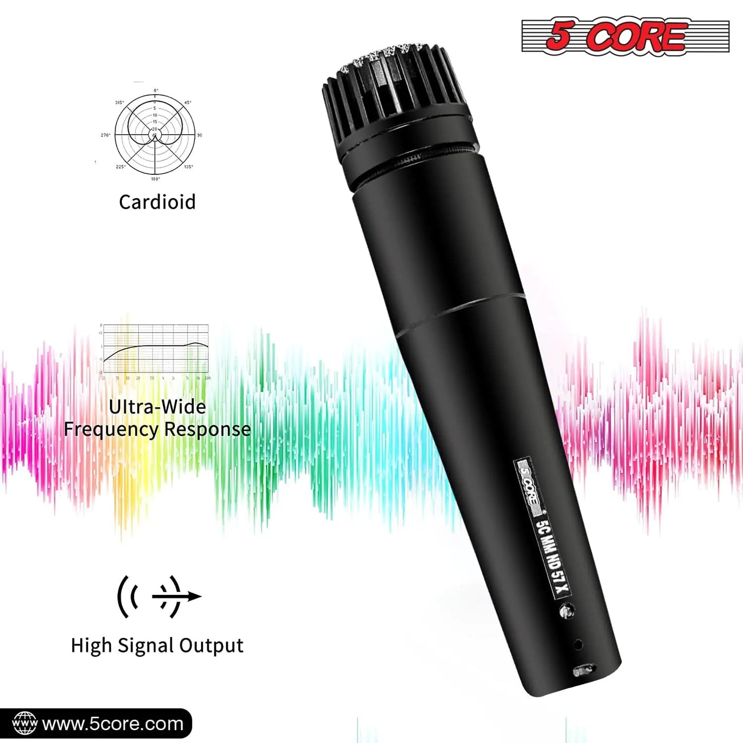 ND57x XLR Dynamic Microphone