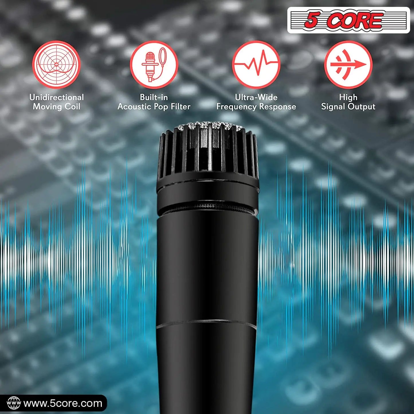 ND57x XLR Dynamic Microphone