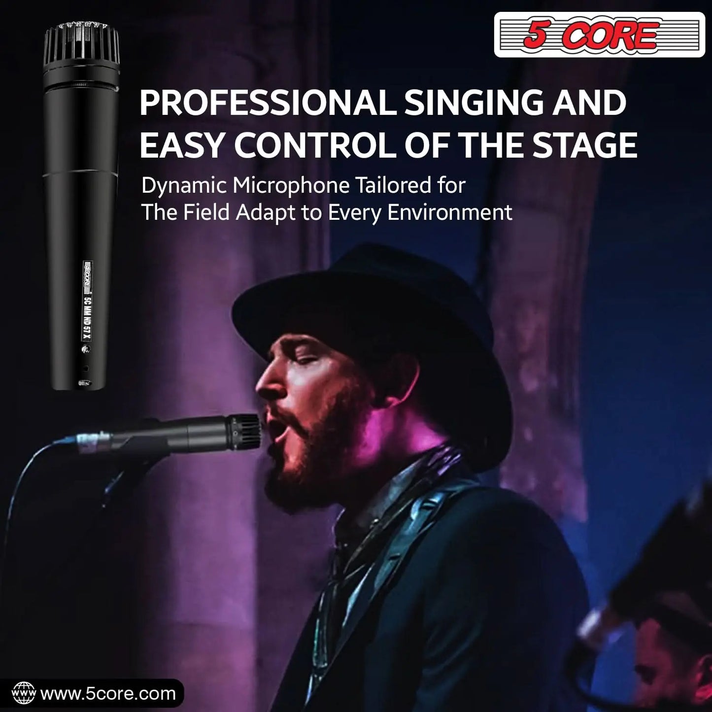 ND57x XLR Dynamic Microphone