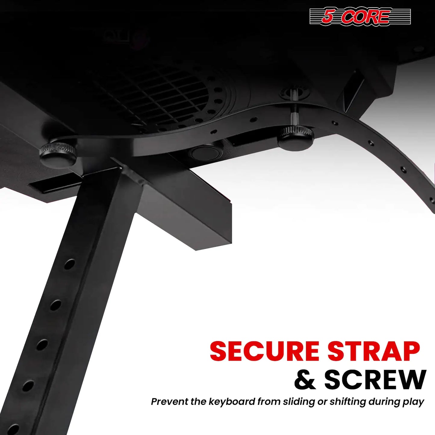 2 Tier Heavy Duty Keyboard Stand